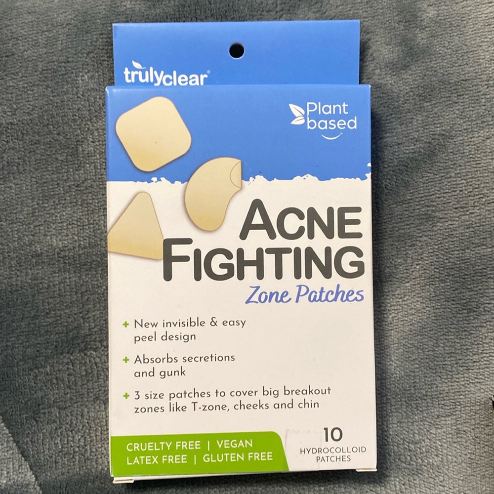 Acne fighting zone patches
